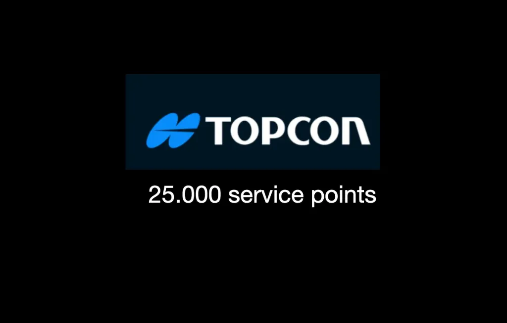 [1030544-03] 25.000 Topcon service points