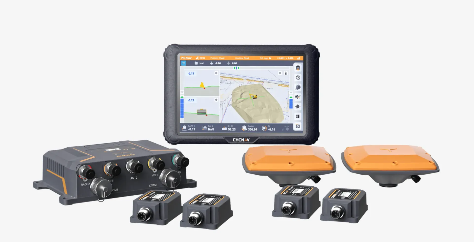 [8007010062] TX73 3D GPS excavator system